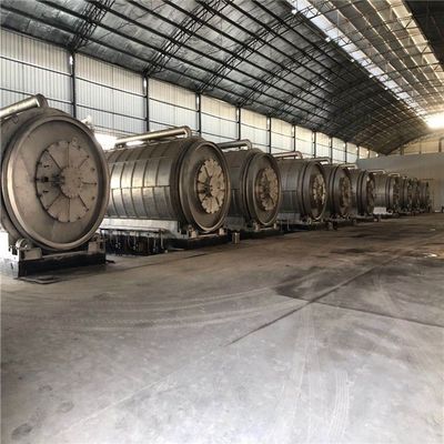 36000 KG CE ISO와 함께 디젤 연료 오일 피로리시 기계로 고무 타이어 폐기물을 변환