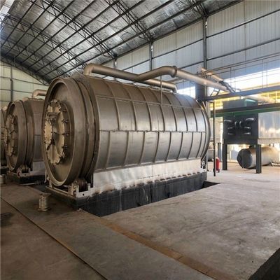 36000 KG CE ISO와 함께 디젤 연료 오일 피로리시 기계로 고무 타이어 폐기물을 변환