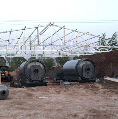 30000kg 무게의 폐기물 타이어에서 연료 오일 피로리시 플랜트