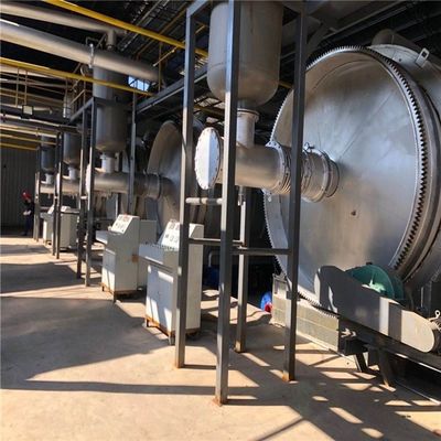 17.5kW 전력 폐기물 고무 타이어 디젤 연료 오일 피로리시 기계 CE ISO 인증