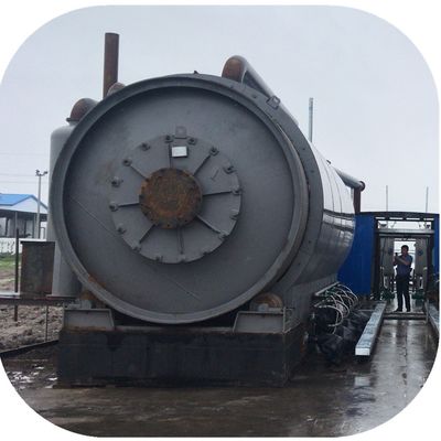 환경 친화적 인 30 T 피롤리시스 타이어 오일 용 촉매 2600mm * 6600mm 크기