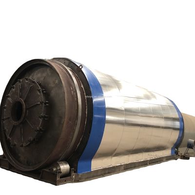 36000 KG CE ISO와 함께 디젤 연료 오일 피로리시 기계로 고무 타이어 폐기물을 변환